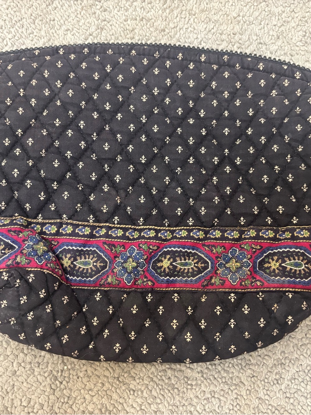Vera Bradley Quilted Makeup Bag *Vintage*